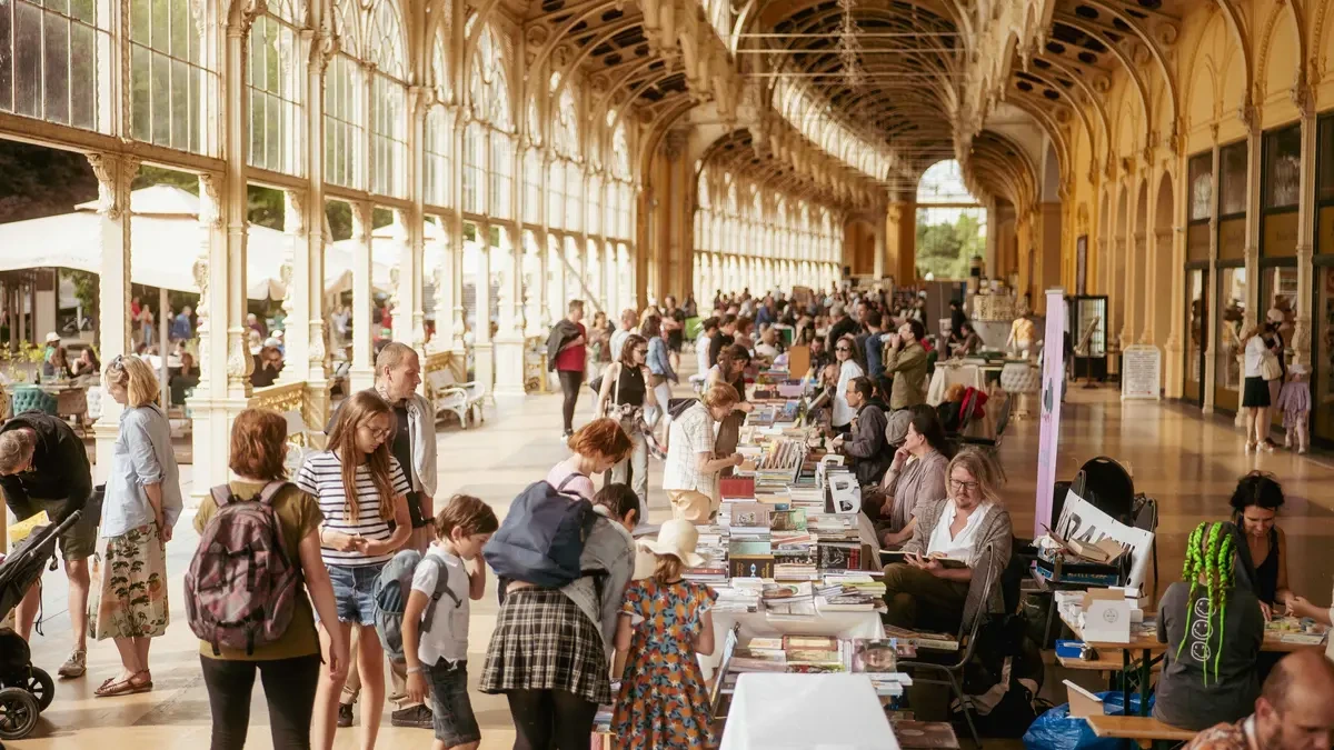V Mariánských Lázních startuje literární festival Knižní lázně