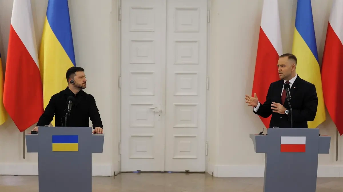 To špatně skončí. Zelenskyj se ostře pustil do polského prezidenta - Novinky