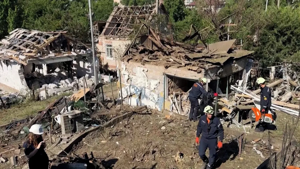Ruské údery v Záporožské oblasti zabily v noci pět lidí - Novinky