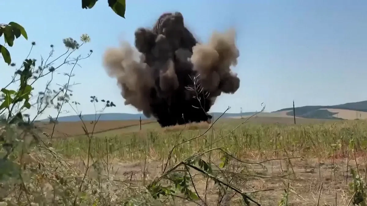 V Rumunsku odpálili ruský dron  - Novinky