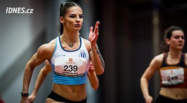 Rekord Kratochvílové překonán. České maximum na stovce vylepšila Maňasová