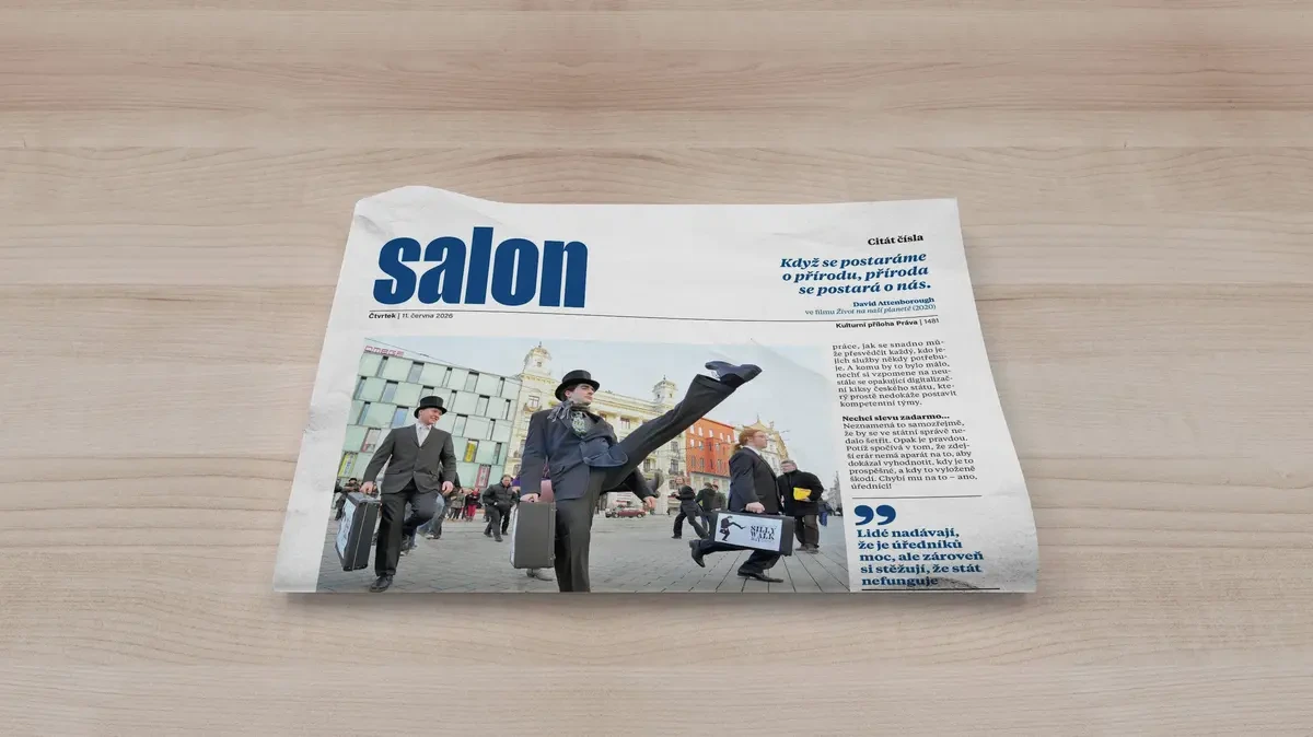 Vychází nový Salon: S Peterem Petschauerem o současných USA, obrana úředníků i knižní trilogie Davida Attenborougha   - Novinky