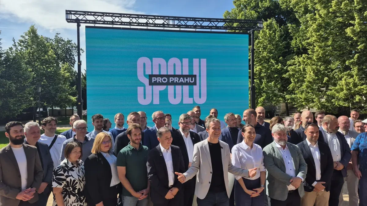 Pražská ODS a TOP 09 podepsaly koaliční smlouvu a představily kandidátku do zastupitelstva - Novinky