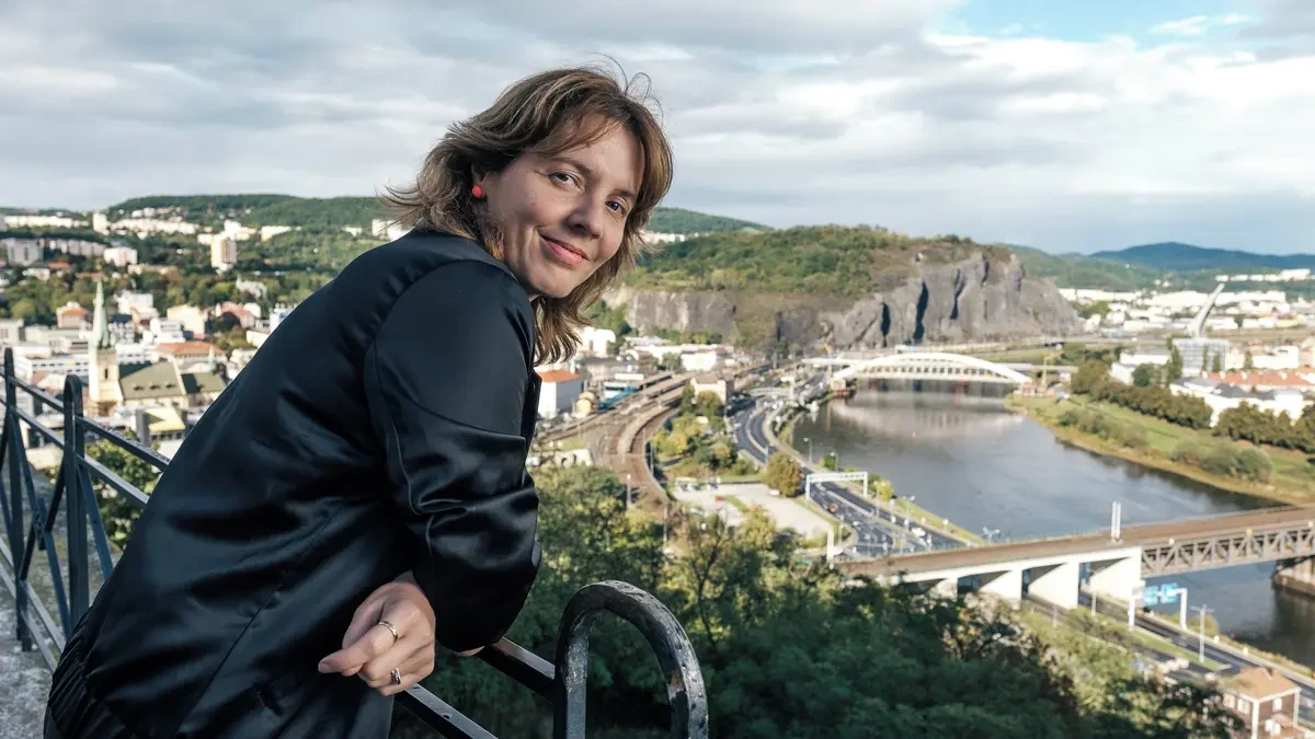 Místní se smáli, že se mi Ústí líbí, říká spisovatelka Peggy Mädlerová
