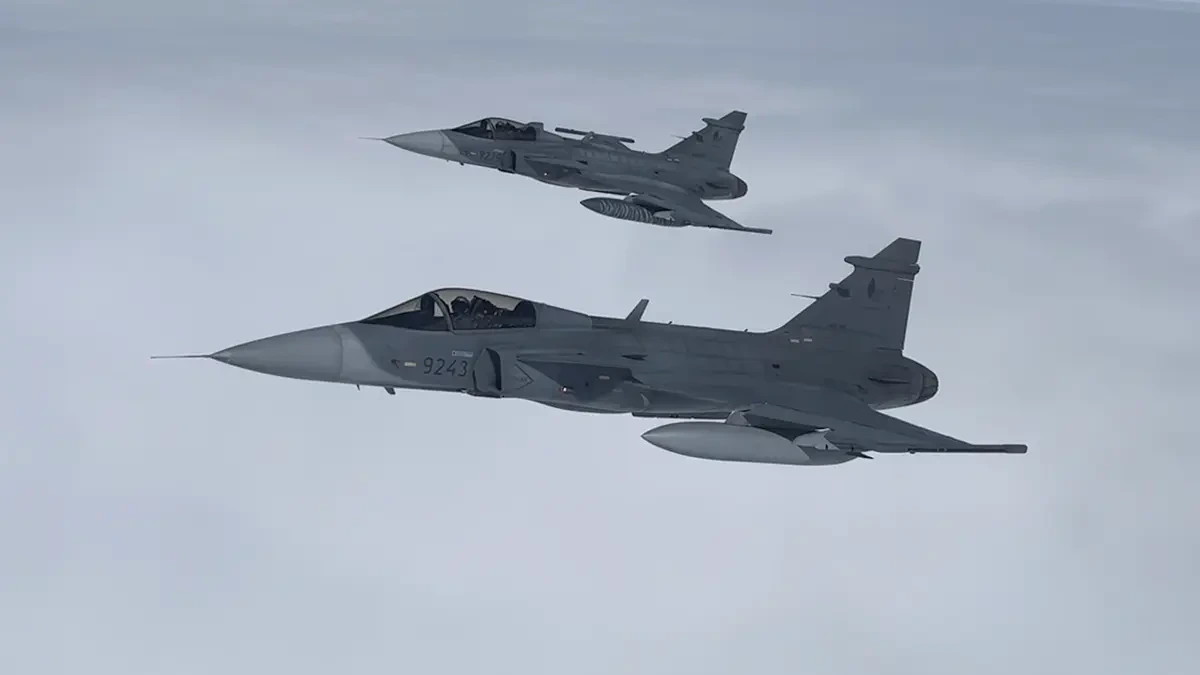 Ukrajina od Švédska nakoupí 16 gripenů - Novinky