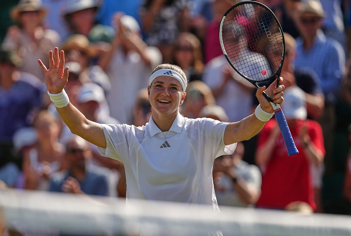 Muchová zdolala Krejčíkovou a je ve čtvrtfinále Wimbledonu, vyzve Ósakaovou