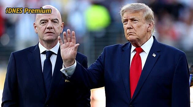 Pojďte vysvětlovat, pane Infantino. Šéf FIFA má problém kvůli vztahu s Trumpem