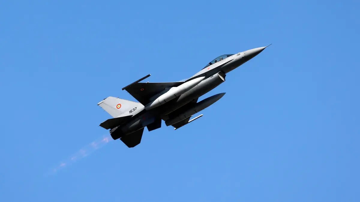 Rumunský pilot F-16 sestřelil dron  - Novinky