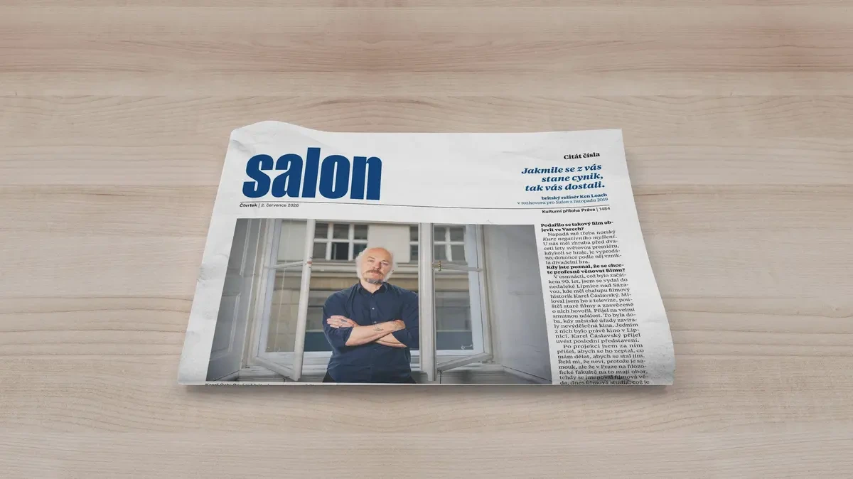 Vychází nový Salon: Jubilejní karlovarský festival, rozhovor s jeho uměleckým ředitelem Karlem Ochem i portrét režiséra Kena Loache - Novinky