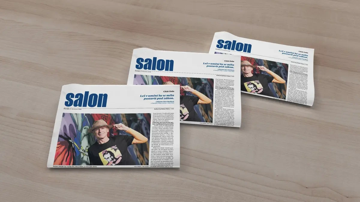 Vychází nový Salon, kulturní příloha deníku Právo