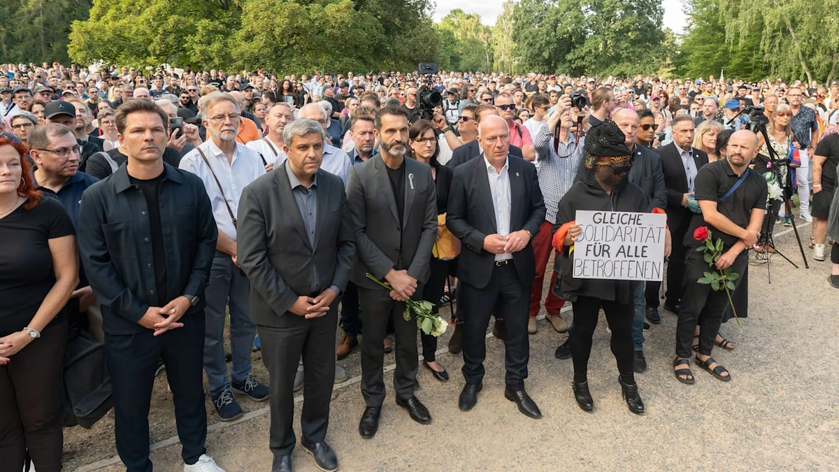 Gedenken an CSD-Anschlag: Der Tiergarten trägt Trauer
