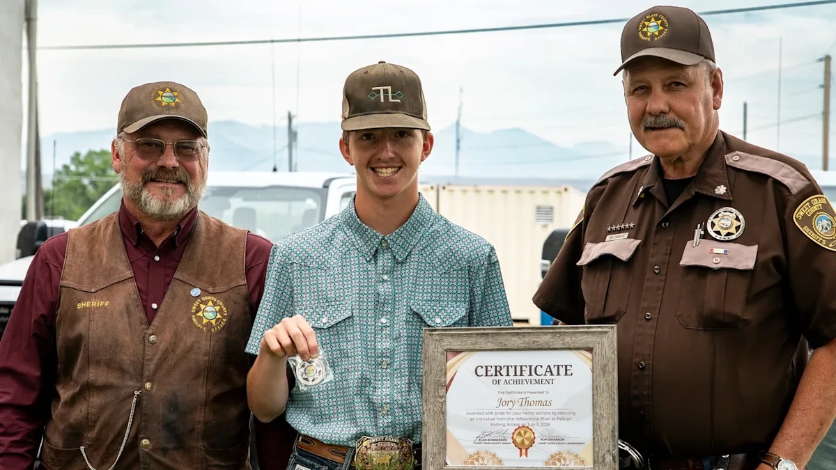 Jory Thomas: 14-Jähriger rettet Mann mit Lasso aus Yellowstone River