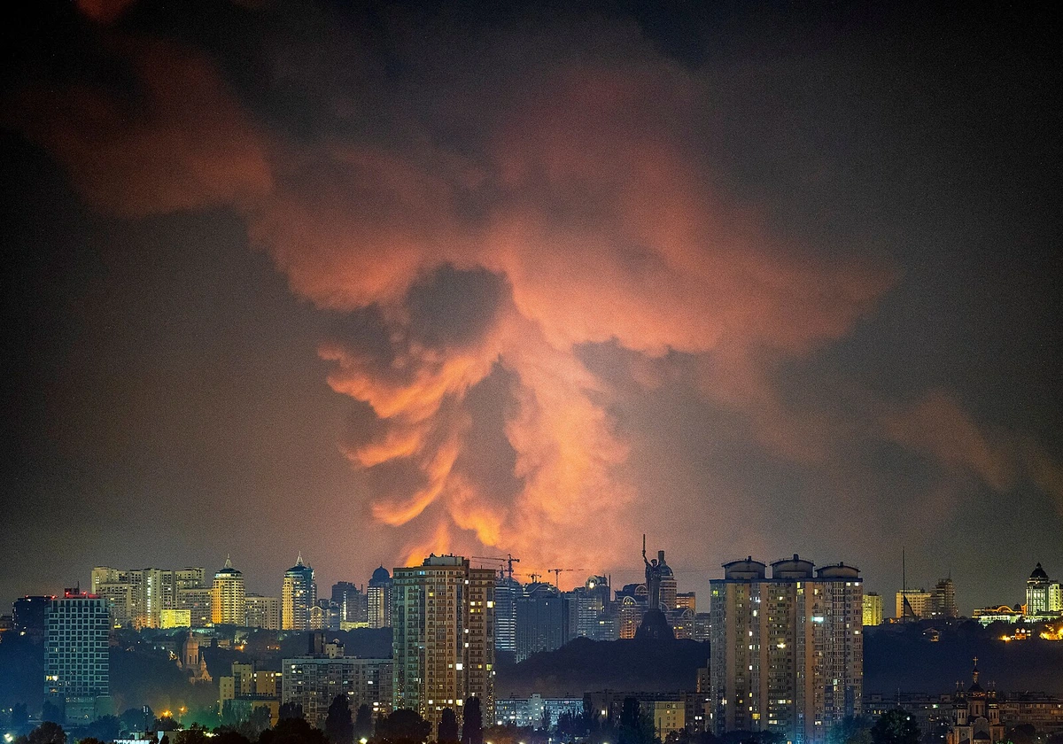 Kyjev zažil největší útok za poslední dobu. Všechny ruské rakety prošly