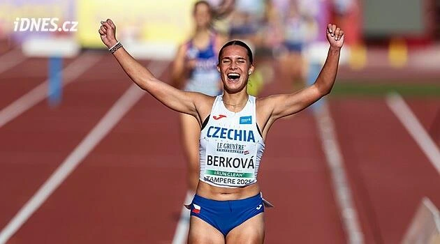 Stýplařka Berková zaběhla český juniorský rekord, na MSJ obsadila pátou příčku