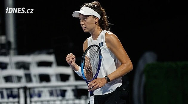 Průlom pro Viďmanovou. V Memphisu si zahraje o premiérový titul na okruhu WTA
