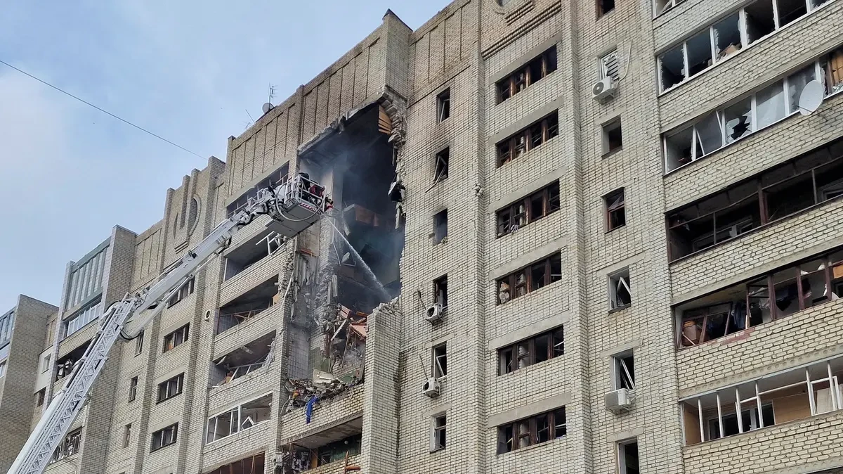 Rusové v noci udeřili na Charkov, Ukrajinci na Bělgorod - Novinky
