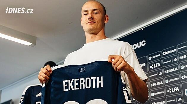 Levý obránce nalezen. Sigma vítá prvního Švéda a Ekeroth se těší: Jsem nadšený!