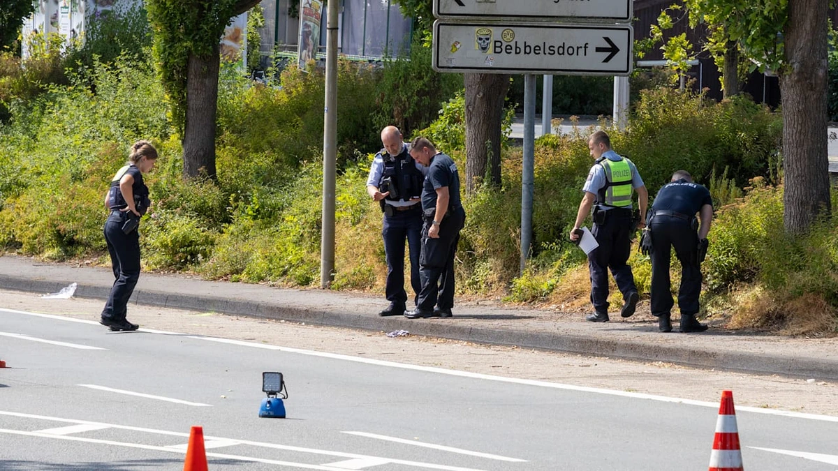 Ruhrgebiet: Rätsel um verletzte Frau vor Autobahn-Auffahrt