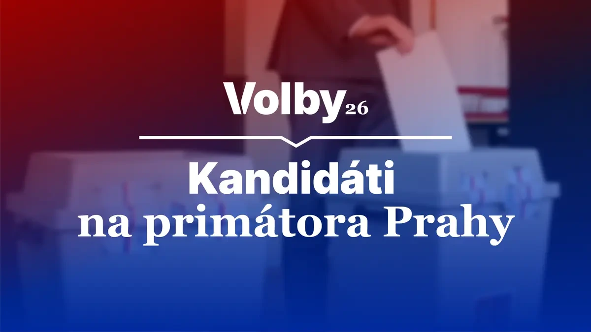 Kdo bude novým primátorem Prahy? Podívejte se na seznam kandidátů ve volbách 2026