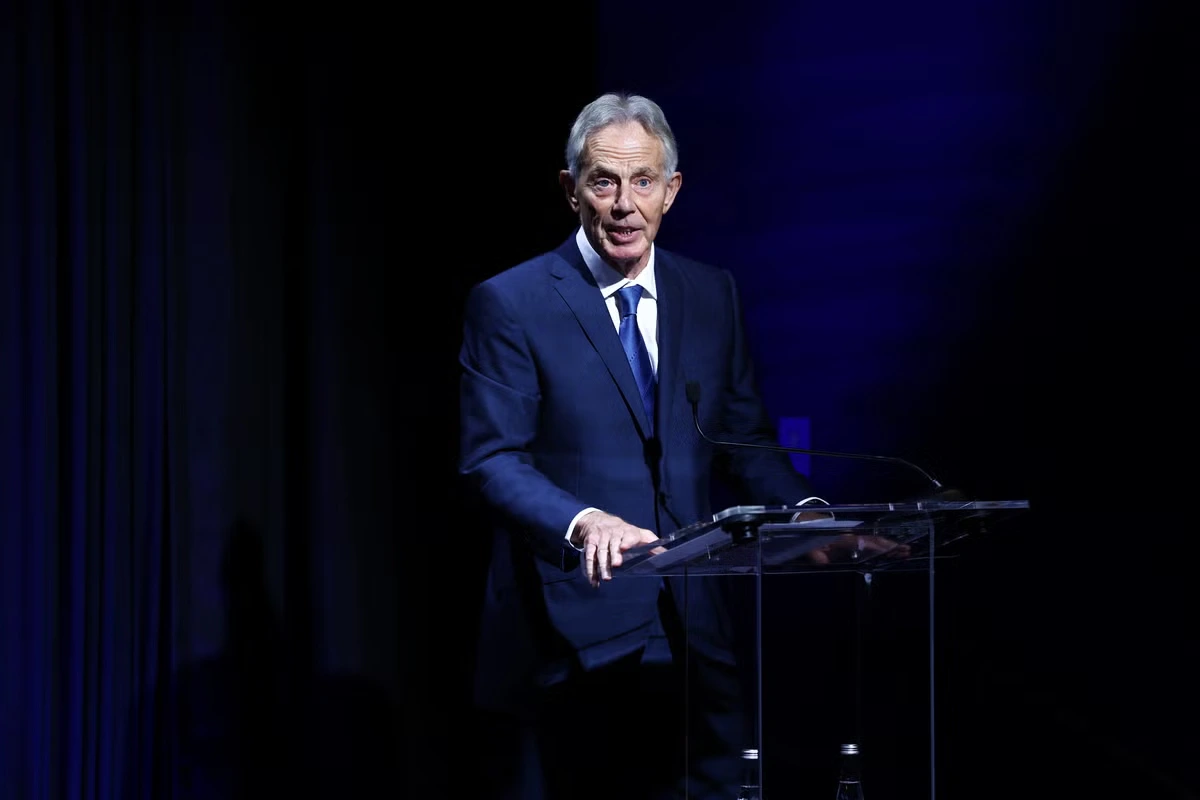 Britain should rejoin EU within 10 years, Tony Blair tells Andy Burnham