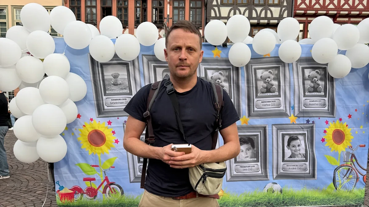 BILD-Reporter Til Biermann erlebte die Trauerwache in Frankfurt: Ich habe eine Seite der Gewalt gesehen, die sonst verborgen bleibt