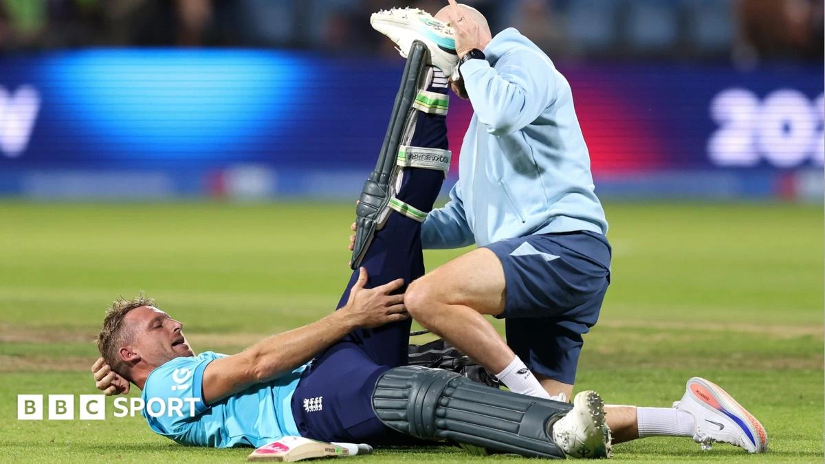 Buttler injury halts England as Sri Lanka level series