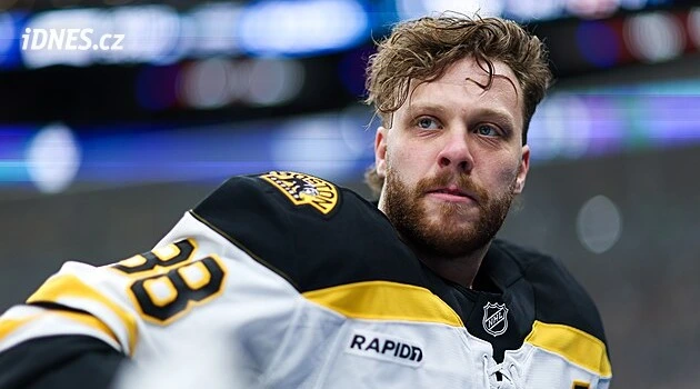 Velká pocta pro Pastrňáka. Boston oznámil českého útočníka jako nového kapitána