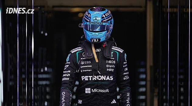 V prvních dvou trénincích formule 1 v Ázerbájdžánu byl nejrychlejší Russell