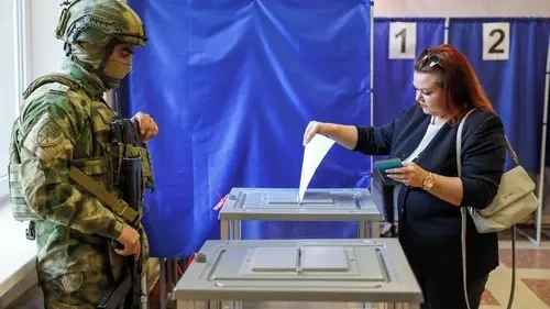 V okupované Doněcké oblasti ukončili Rusové volby předčasně - Novinky