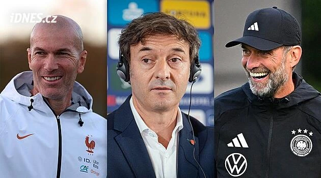 OBRAZEM: Zidane, Klopp i Denia. Podívejte se na nové trenéry v elitní Lize národů