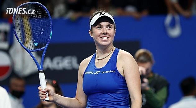 Češky jsou v semifinále BJK Cupu. S Británií rozhodla Nosková, Bouzková se nadřela