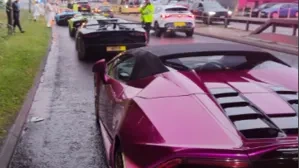 Warum Polizisten fünf Lamborghinis auf einmal kassierten