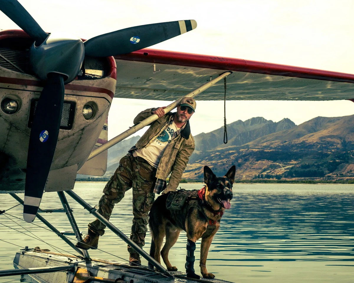 Heart of the Beast review – Brad Pitt survivalist dogmance serves up wilderness with side of cheese