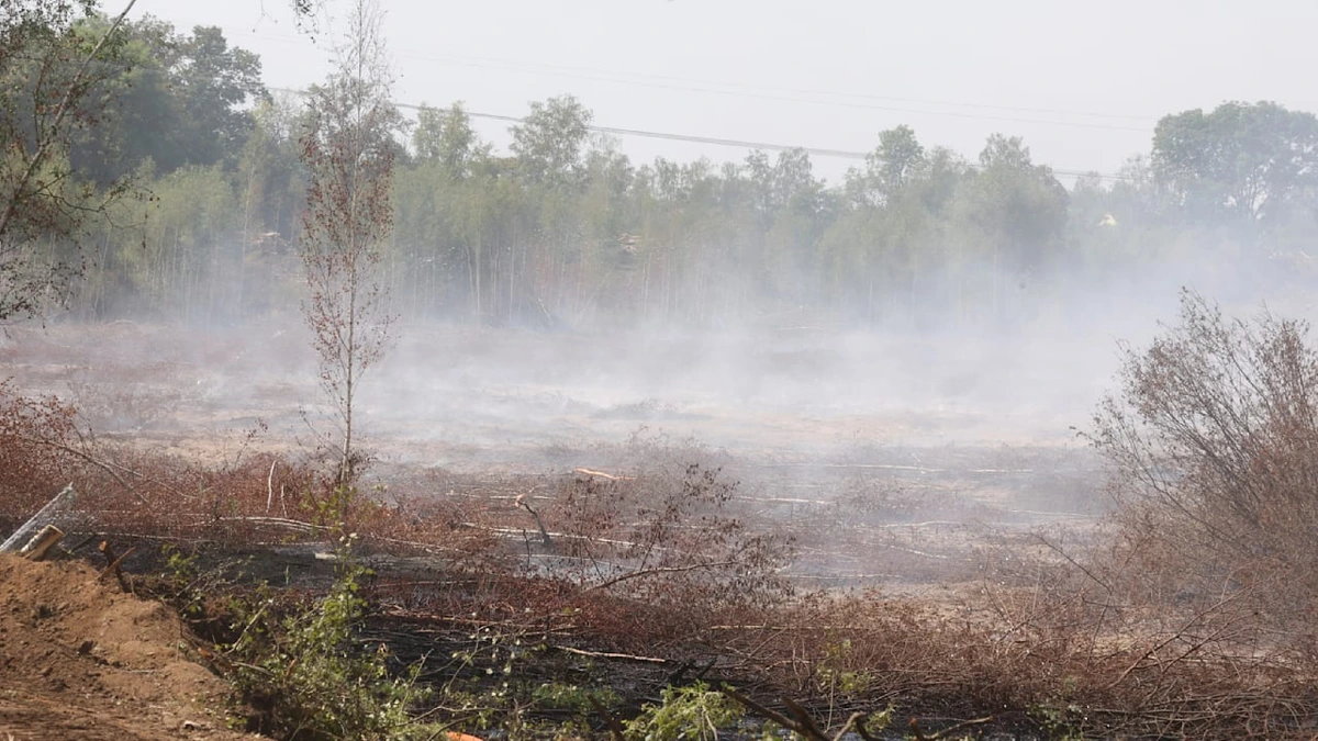 Seit 13 Wochen: Der unlöschbare Brand von Meuselwitz in Thüringen