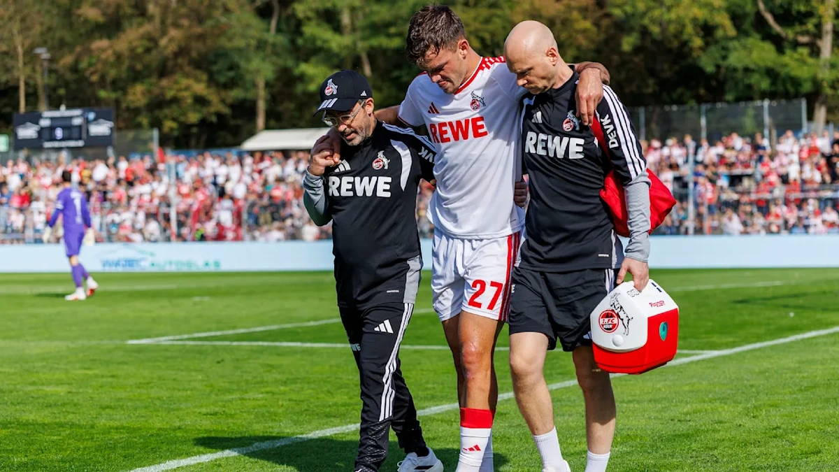 Zwei Stürmer des 1. FC Köln im Krankenhaus