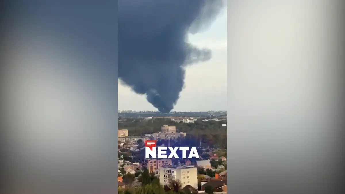 V Rostově na Donu hoří továrna na zpracování kovů - Novinky