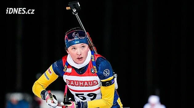 Letos bude sledovat závody jen v televizi. Biatlonová olympijská vítězka čeká dítě