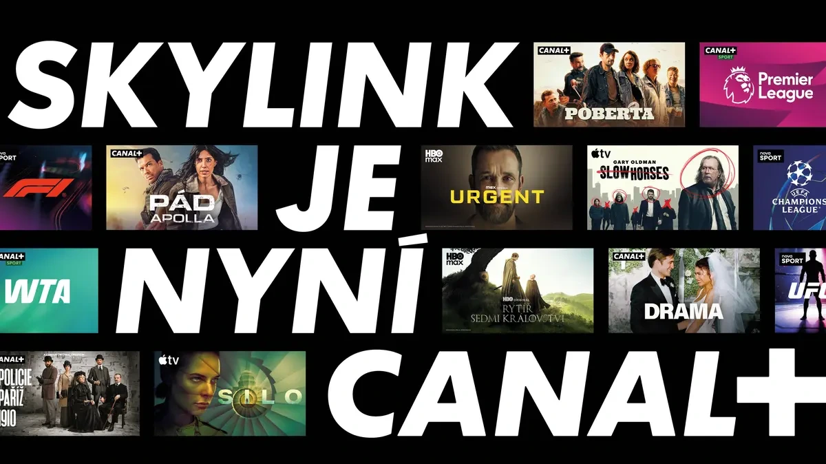 Skylink se mění v CANAL+ - Novinky