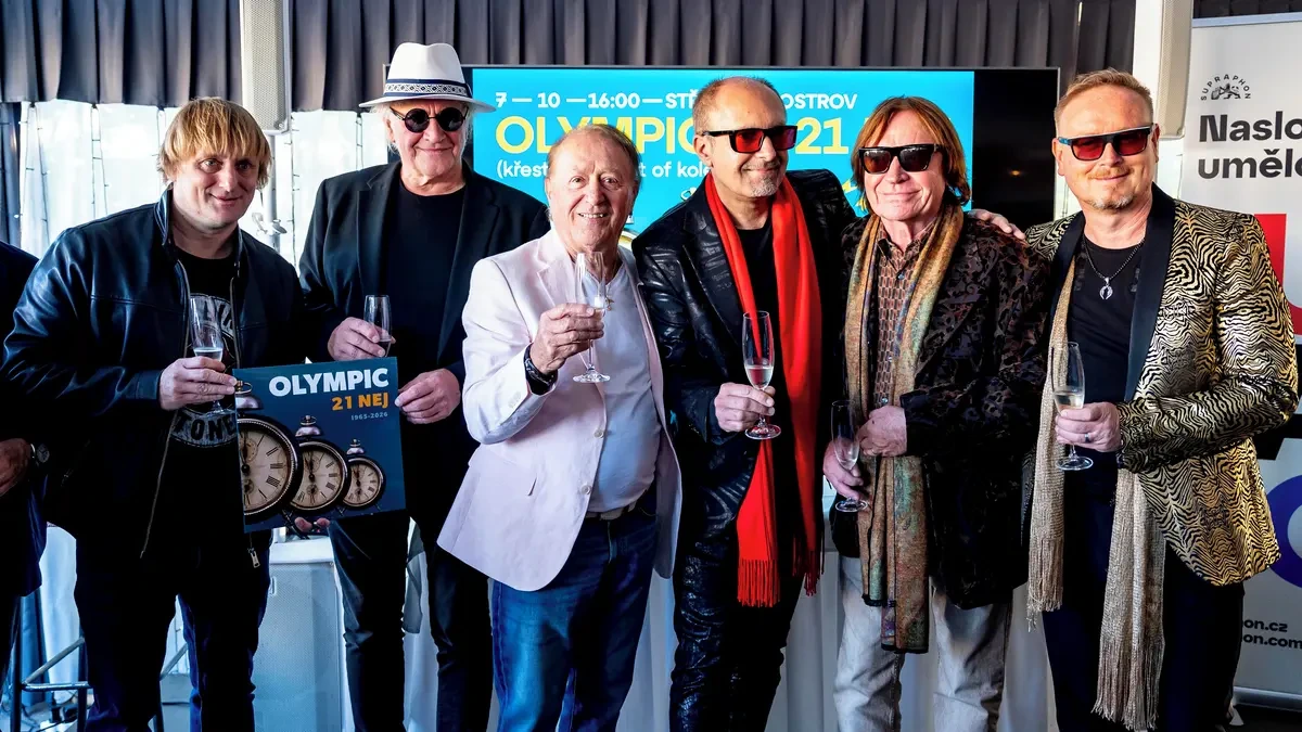 Fotku s Rolling Stones nesmíme zveřejnit, řekl Petr Janda na křtu alba a klipu Olympiku - Novinky