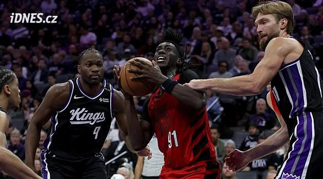 Portland v NBA znovu vyhrál, Krejčí přispěl dvěma doskoky. Knicks podruhé ztratili
