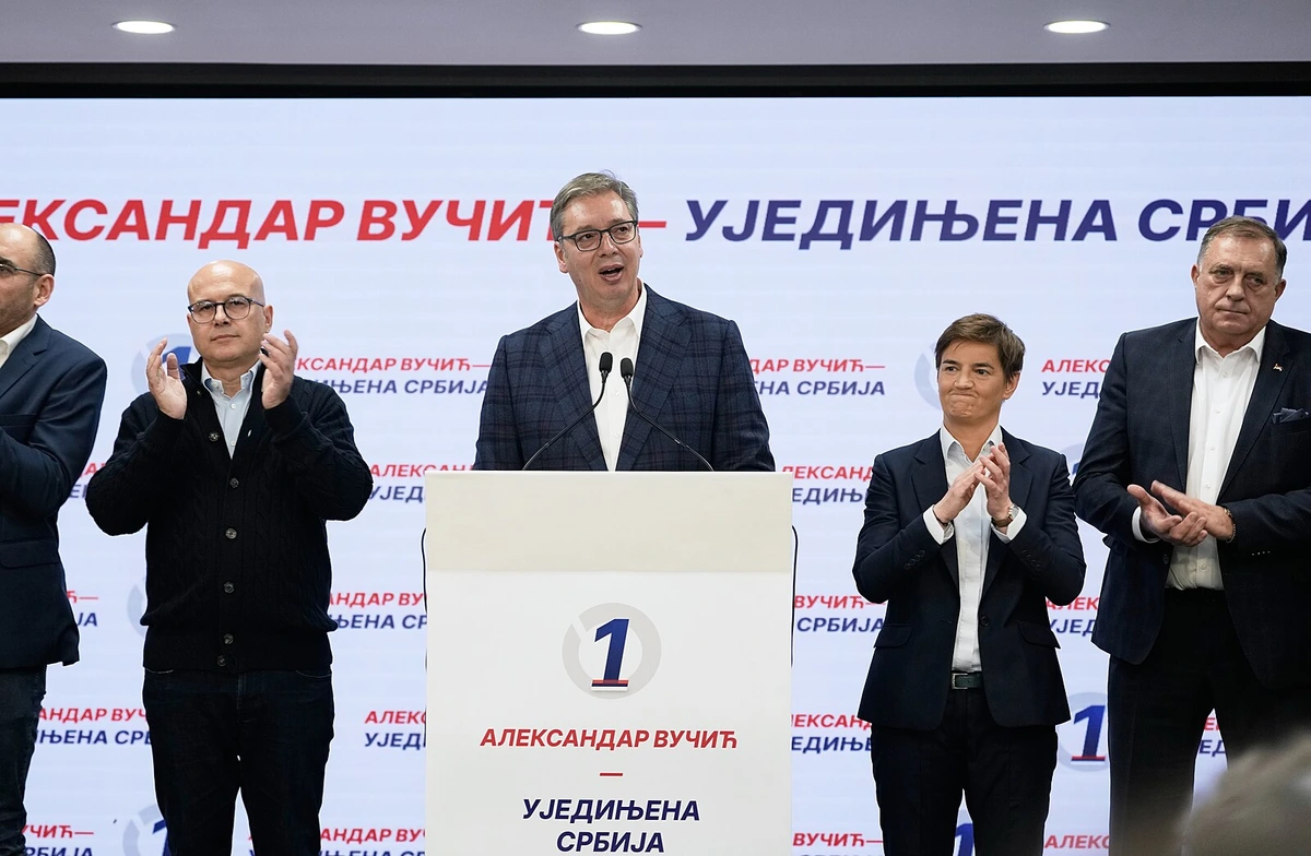 Zaskočení Rusové. „Jejich“ Vučić prohrál volby v Srbsku, poslední slovo prý ale ještě neřekl