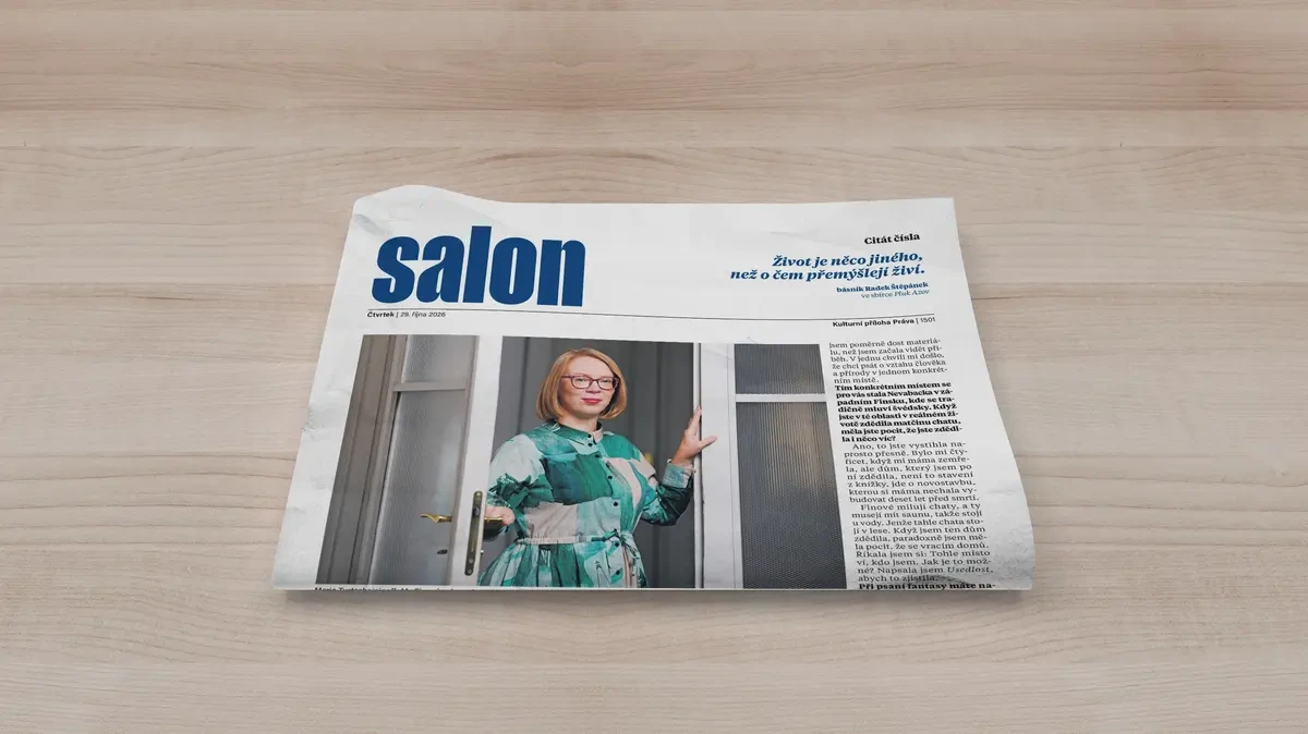 Vychází nový Salon: Finsko-švédská spisovatelka Maria Turtschaninoff, biografie Lenky Reinerové i nový román Bernharda Schlinka - Novinky