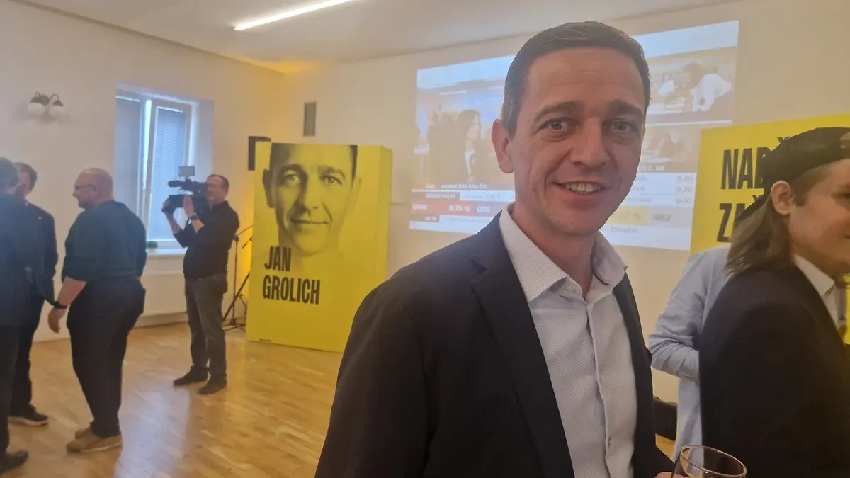 Předseda lidovců Grolich má nakročeno být senátorem hned v prvním kole - Novinky