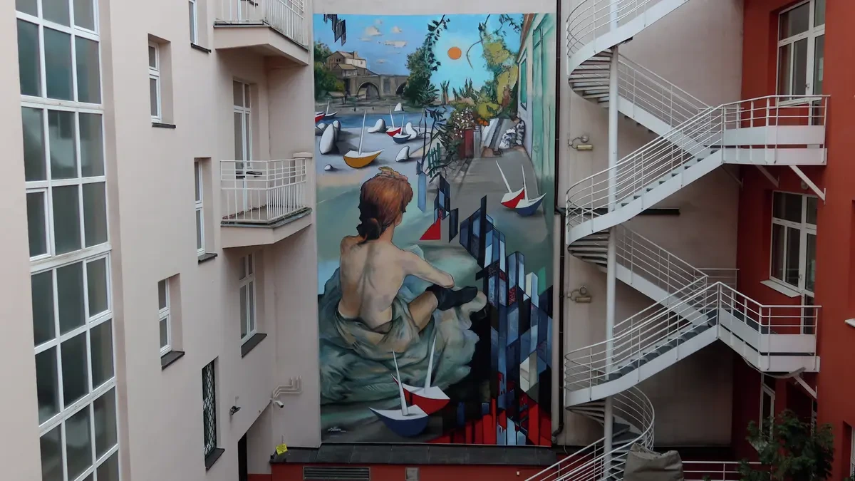 OBRAZEM: Od Kupky po Matisse, pět slavných malířů tvoří obří mural - Novinky