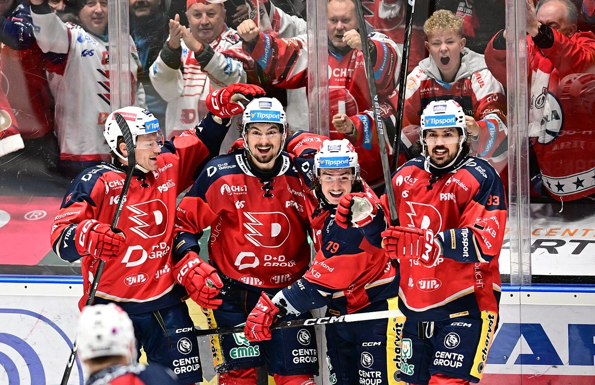 Pardubice domov uhájily. Šlágr s Třincem rozhodlo prodloužení. Uspěla i Sparta
