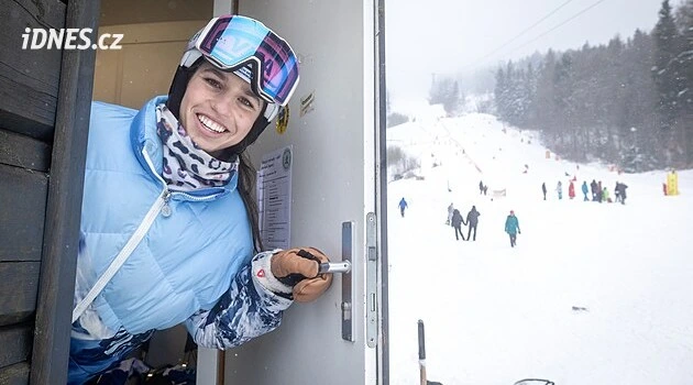 Olympijská vítězka Maděrová se projela na oblíbeném ledovci. Zamrzelo ji, že ubyl