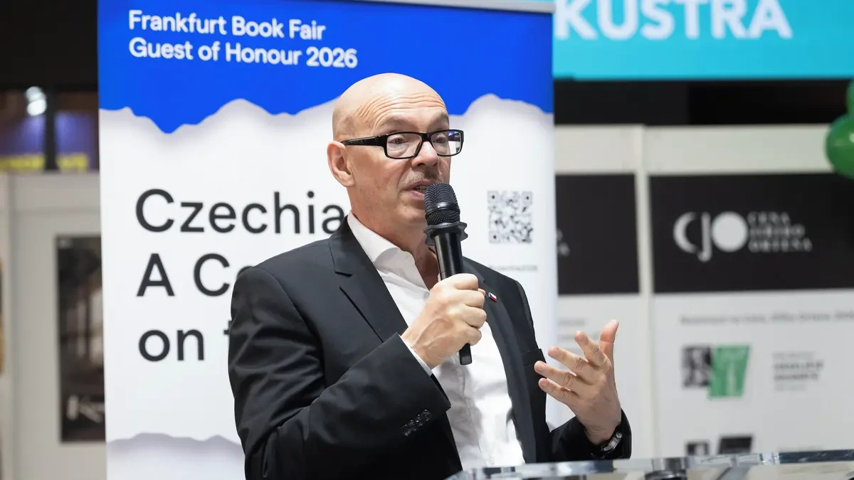Politiku dejte stranou, vyzval Klempíř své kritiky během festivalu ve Frankfurtu